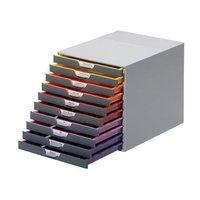 Durable Varicolor Drawer Box with 10 Colourful Drawers