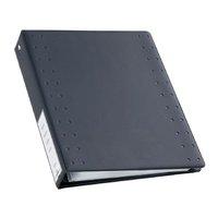 Durable CD and DVD Index 40 Ring Binder with 10 Pockets for 40 Disks A4 (Charcoal)