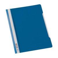 durable clear view a4 plastic folder plastic blue 1 x pack of 50 folde ...