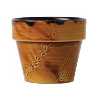 Dudson Harvest Tall Pot Brown 106mm Pack of 12