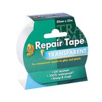 Duck Tape® 260508 Transparent Repair 50mm x 25m