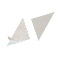 Durable Cornerfix 75mm Self-Adhesive Triangular Pocket (Transparent) Pack 100 8281