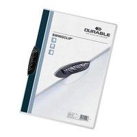 Durable Swingclip (A4) Clip Folder Capacity 30 Sheets (Black) - 1 x Pack of 25 Folders