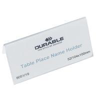 Durable Table Place Name Holder - 1 x Pack of 25 Name Holders