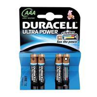 Duracell (AAA) Ultra MN2400 Battery Alkaline 1.5V (Pack 4)