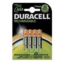 duracell stay charged aaa batteries 1 x pack of 4