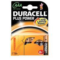 Duracell Plus Battery AAA Pack of 8 81275401