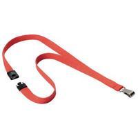 Durable Textile Lanyard With Snap Hook 15mm Coral 8127136