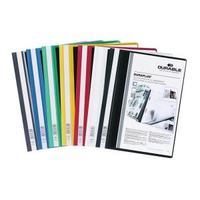 Durable DURAPLUS A4 Quotation PVC Folder with Clear Title Pocket