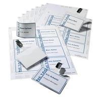 Durable 60x90mm Name Badge Set with Clip 818100