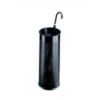 Durable 28.5 Litres Metal Round Umbrella Stand Black 335001