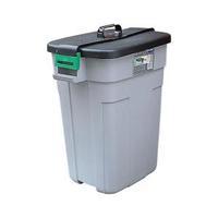 Dustbin 90 Litre Polypropylene with Easy Grip Handles 9769GRY