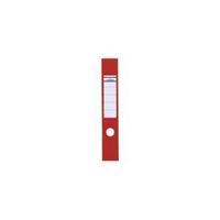 Durable Ordofix Self-Adhesive PVC Spine Labels Red for Lever Arch File