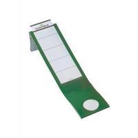 durable ordofix self adhesive pvc spine labels green for lever arch