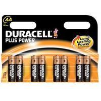 duracell plus power battery aa pack of 8 81275377