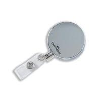 Durable Heavy Duty Badge Reel Chrome with Belt Clip and Retractable