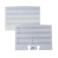 durable refill cards for visifix white pack of 100 241902