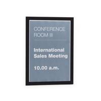 Durable Duraframe A4 Self-Adhesive Information Sign with Folding