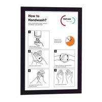 Durable Duraframe A3 Self-Adhesive Information Sign with Folding