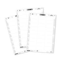 Durable BADGEMAKER A6 Badge Insert Sheets White 1 x Pack of 80 142002