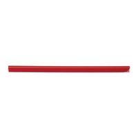 Durable A4 6mm Spine Bars Red for 60 Sheets - 1 x Pack of 50 Spine