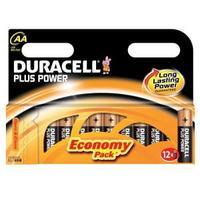 Duracell Plus Power AA Battery 1 x Pack of 12 Batteries 81275378