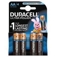 Duracell AA Ultra Power MX1500 Batteries 1.5V 1 x Pack of 4 81235491