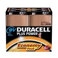 Duracell Plus Power 9V Battery Pack of 4 81275463