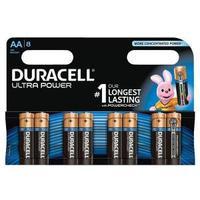 Duracell AA Ultra MX1500 Battery Alkaline 1.5V Pack 8 81235497