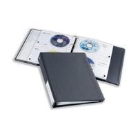 Durable CD and DVD Pocket for Index 40 Ring Binder Capacity 4 Disks A4