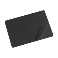 Durable 400 x 530mm Desk Mat with Transparent Overlay Black 720201