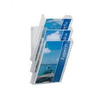Durable Combiboxx A4 Literature Holder Extendable Clear 1 x Pack of 3