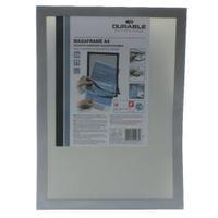 Durable A4 Silver Duraframe Pack...