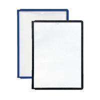 durable sherpa blue a4 display panel pack of 10 5606 44