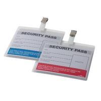 Durable Colour-Coded Security Pass Holder Pack of 25 999108004