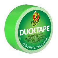 Ducklings Mini Duct Tape Lime Green 1.9 Centimetres Wide