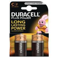 duracell plus c battery pack of 2 81275429