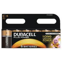 Duracell Plus C Battery Pack of 6 81275434