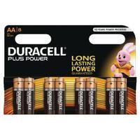 duracell plus aa battery pack of 8 81275377