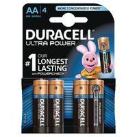 duracell ultra power aa batteries pack of 4 75051955