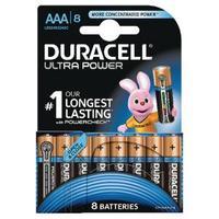 Duracell Ultra Power AAA Batteries Pack of 8 15071690