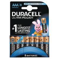 duracell ultra power aaa batteries pack of 8 15071690