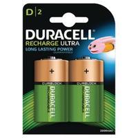 Duracell D Rechargeable NiMH Batteries Pack of 2 15038743