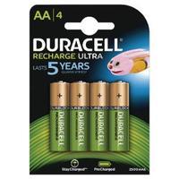 Duracell staycharged Premium AA4 rechargeable - 2400 Mah Pack of 4