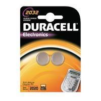 Duracell DL2032 3V Lithium Button Battery Pack of 2 75072668