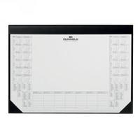 Durable Calendar Desk Mat Black 729101