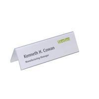 durable table place name holder 61x210mm pack of 25 805219