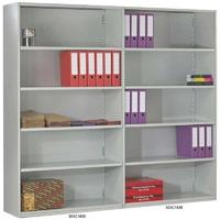 Duo Shelving Clad Back Extension Bay - 6 Shelves 1850h x 1000w x 300d