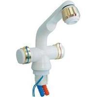 Dual levelr mixer tap Hose connection 10 mm White, Gold Barwig 4100-225
