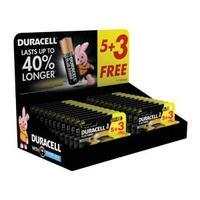 Duracell Plus Power AA Alkaline Battery Pack of 24 5 Packs with 3 Free